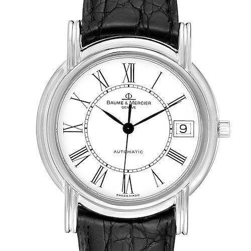 Photo of Baume Mercier Classima White Gold Mens Watch MV045077 Box Papers