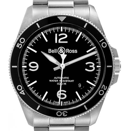 Photo of Bell & Ross Heritage Aeronavale Black Dial Steel Watch BRV292 Unworn