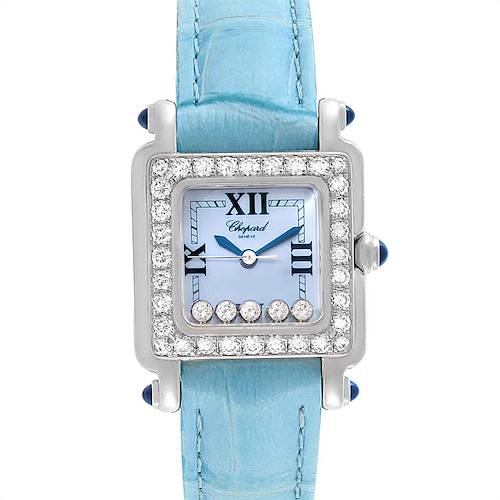 Photo of Chopard Happy Sport Blue Mother Of Pearl Diamond Ladies Watch 27/8894-23/11