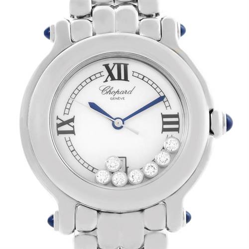 Photo of Chopard Happy Sport White Dial Floating Diamond Watch 278236-3005