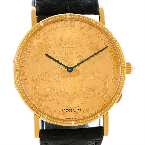 Photo of Corum 20 Dollars 18K Yellow Gold Coin 25th Anniversary LE Watch