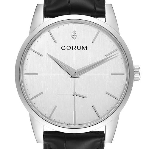 Photo of Corum Heritage 38mm Silver Dial Steel Mens Watch V157/02614