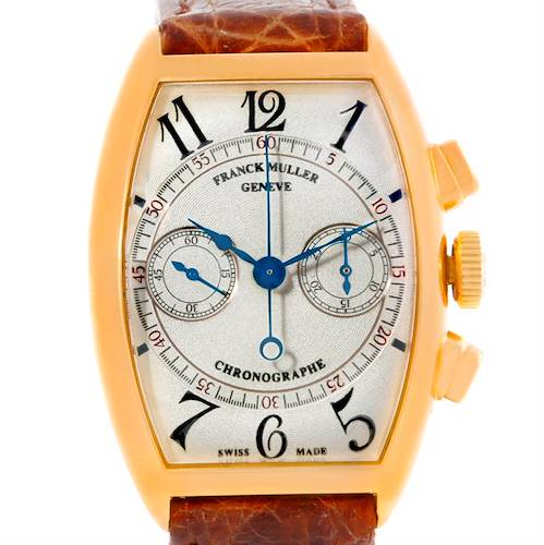 Photo of Franck Muller Complications Chronograph 18K Yellow Gold Watch 5850 CC