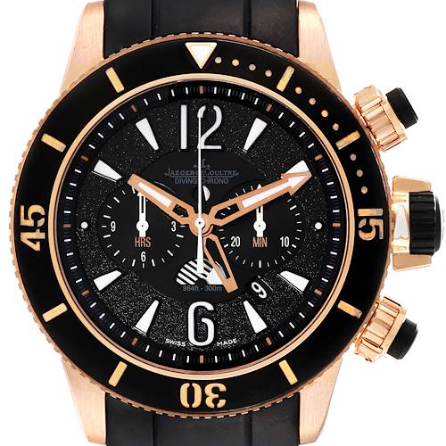 Photo of Jaeger Lecoultre Master Compressor Diving GMT LE Rose Gold Mens Watch 159.2.C7 Q1782470