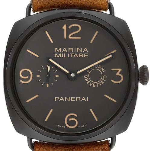Photo of Panerai Radiomir Composite Marina Brown Dial Mens Watch PAM00339 Box Papers